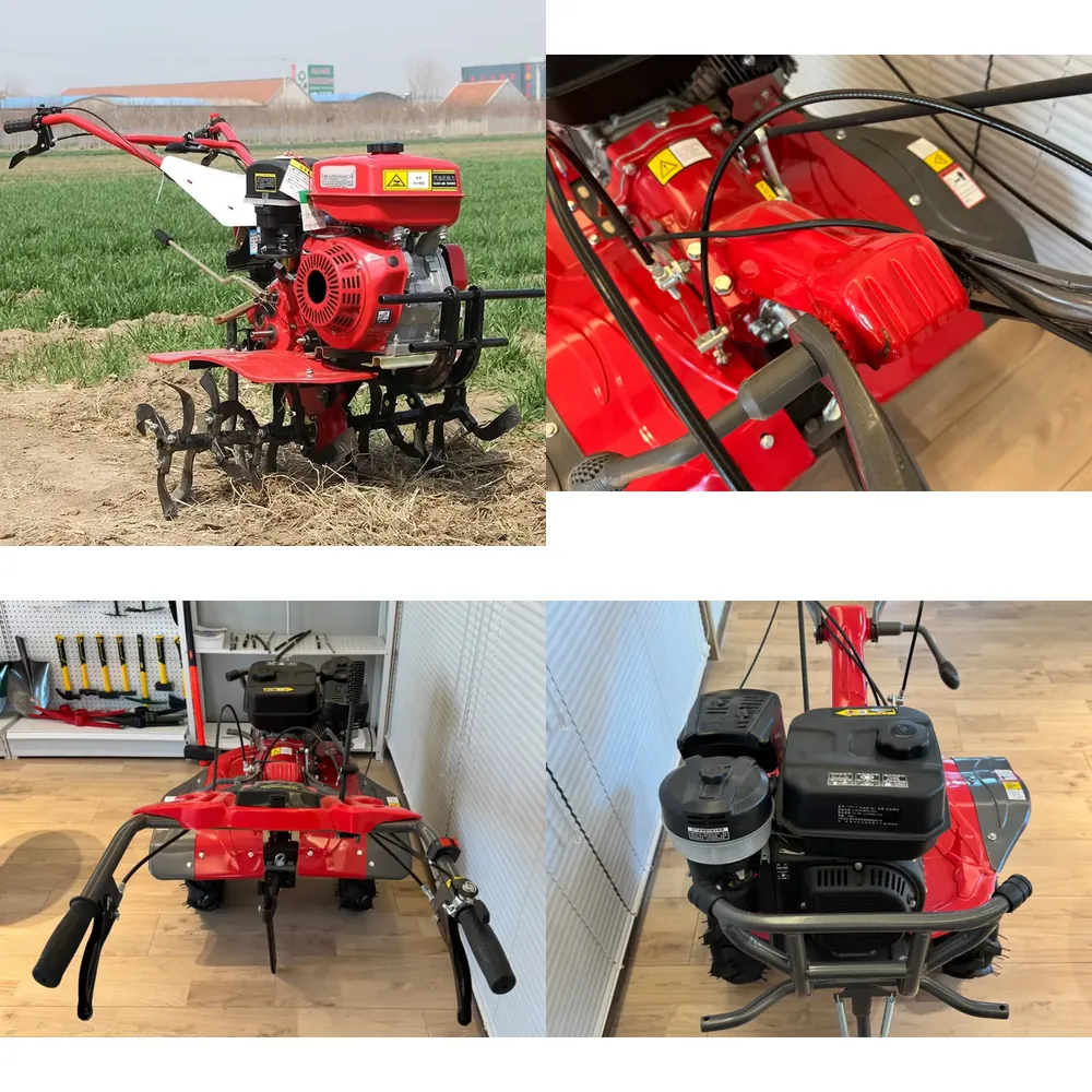 Garden Tiller Mini - محراث آلي صغير بقوة 7 حصان