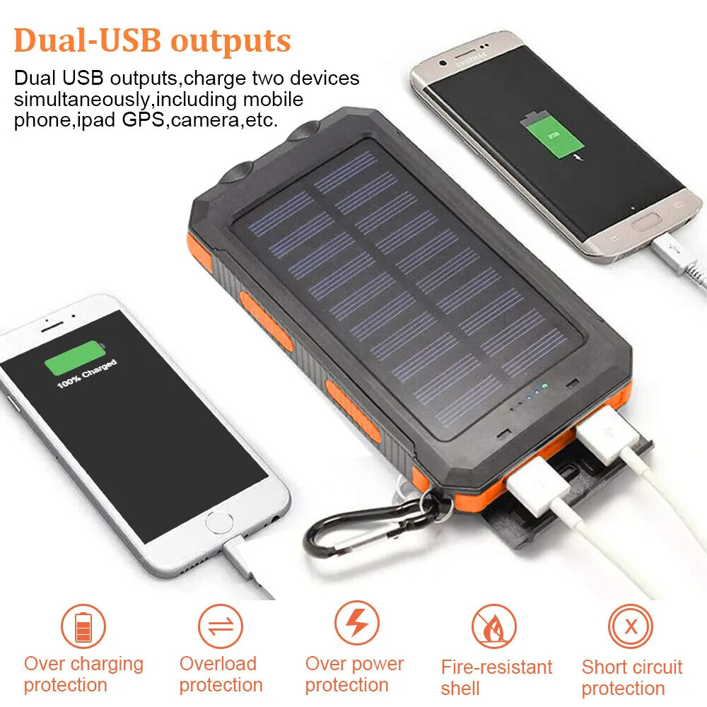 Xiaomi Outdoor Power Supply - بنك الطاقة الشمسية 200000 مللي أمبير