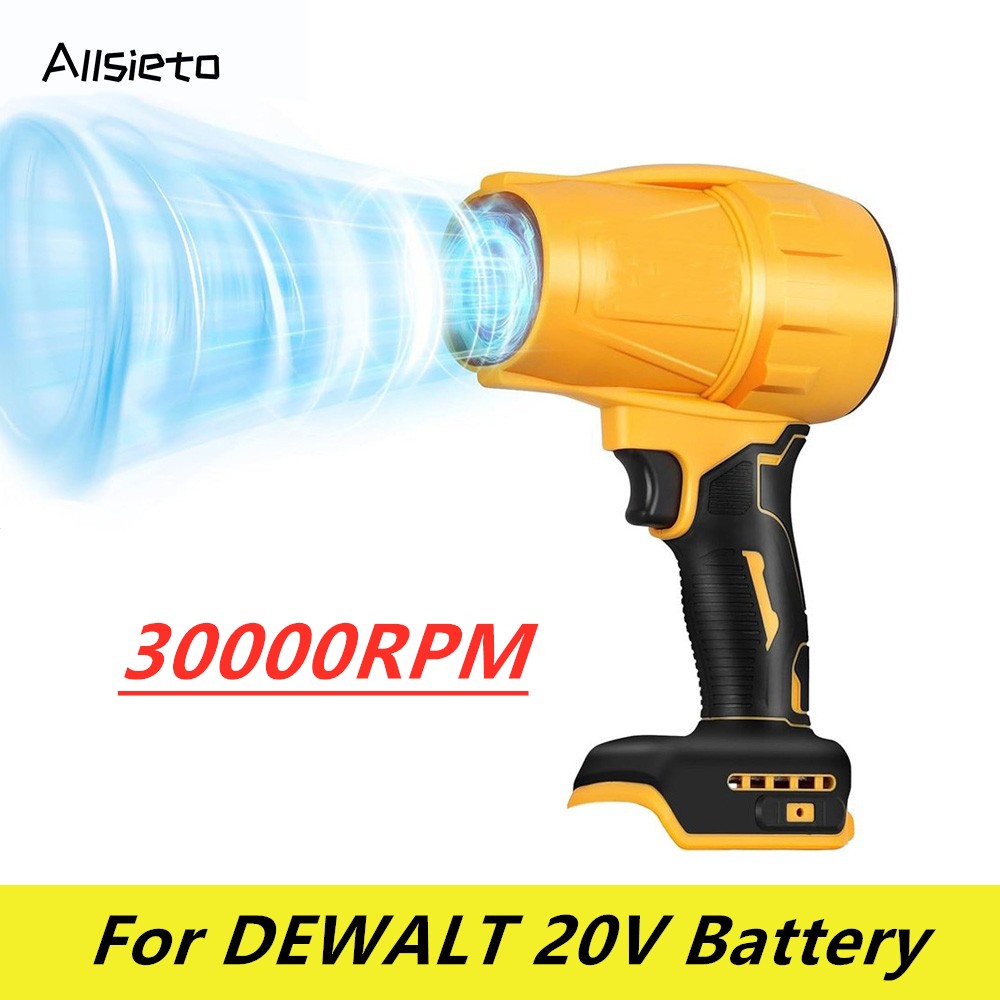 Leaf Blower Cordless - مروحة هواء كهربائية محمولة باليد لتنظيف