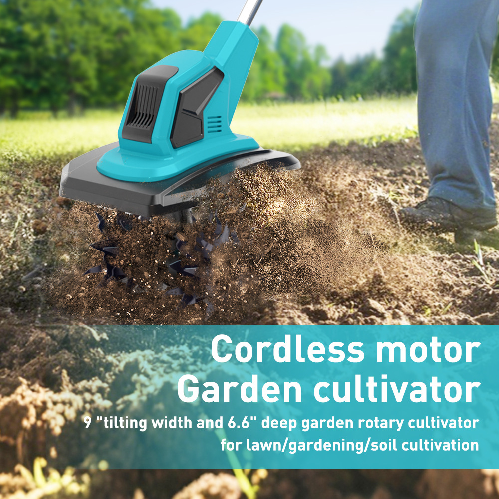 Garden Tiller Mini - محراث كهربائي محمول عالي القدرة بقوة