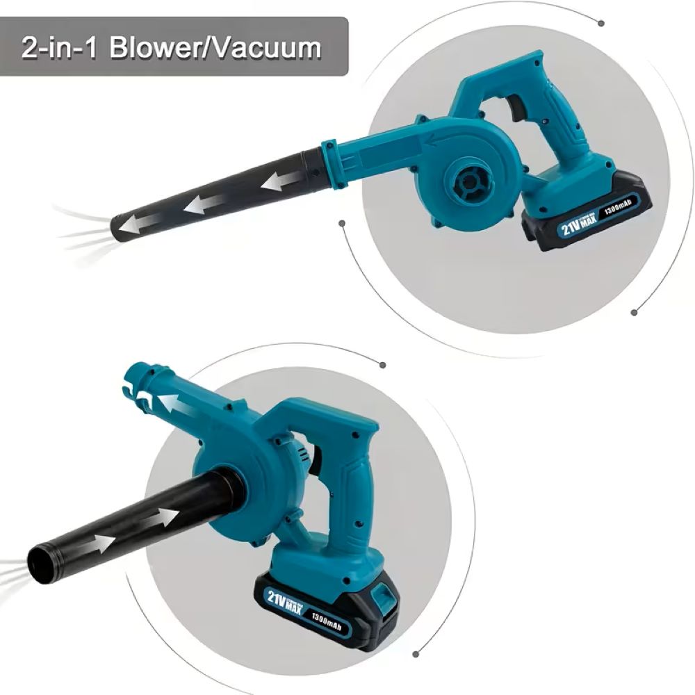 منفاخ أوراق الشجر ومكنسة كهربا - مراجعة Leaf Blower Cordless وسعره