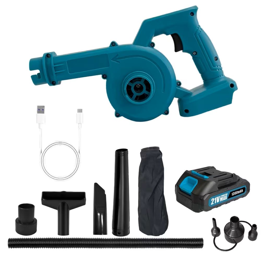 منفاخ أوراق الشجر ومكنسة كهربا - مراجعة Leaf Blower Cordless وسعره