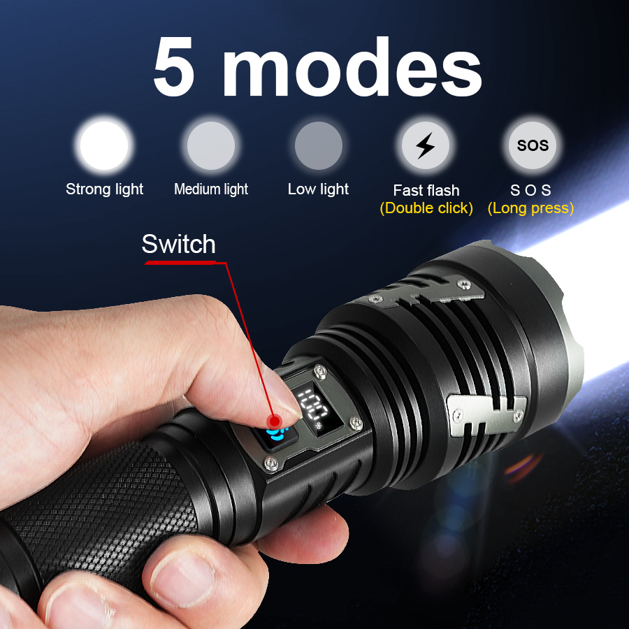 عالية الطاقة مصباح ليد جيب XHP - مراجعة Quality Outdoor Power وسعره