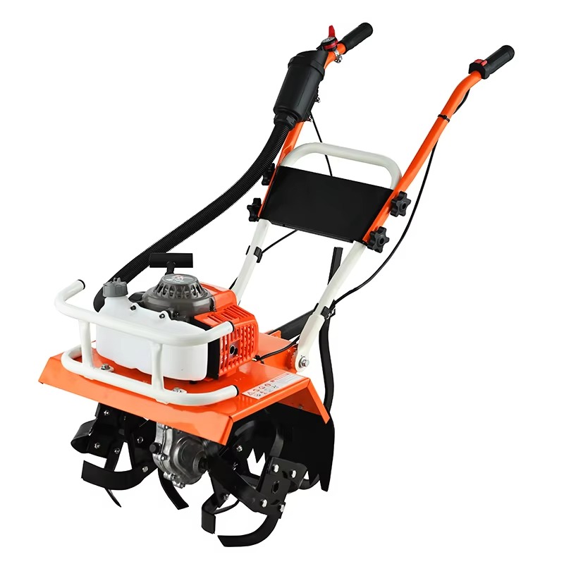 محراث دوار صغير بمحرك 63.3 سي  - مراجعة Garden Tiller Mini وسعره
