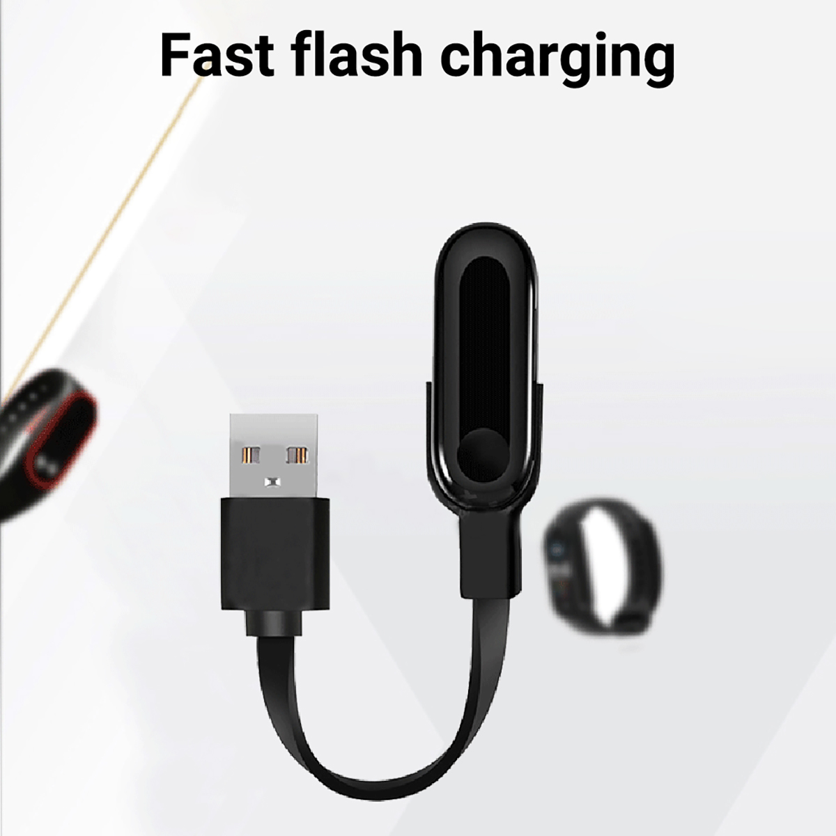 كابل شحن USB ذكي لسوار شاومي M - مراجعة Xiaomi Outdoor Power Supply وسعره