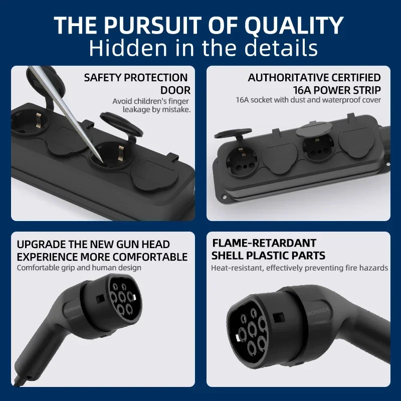 المحمولة 16A 4KW سيارة كهربائي - مراجعة Outdoor Power Parts وسعره