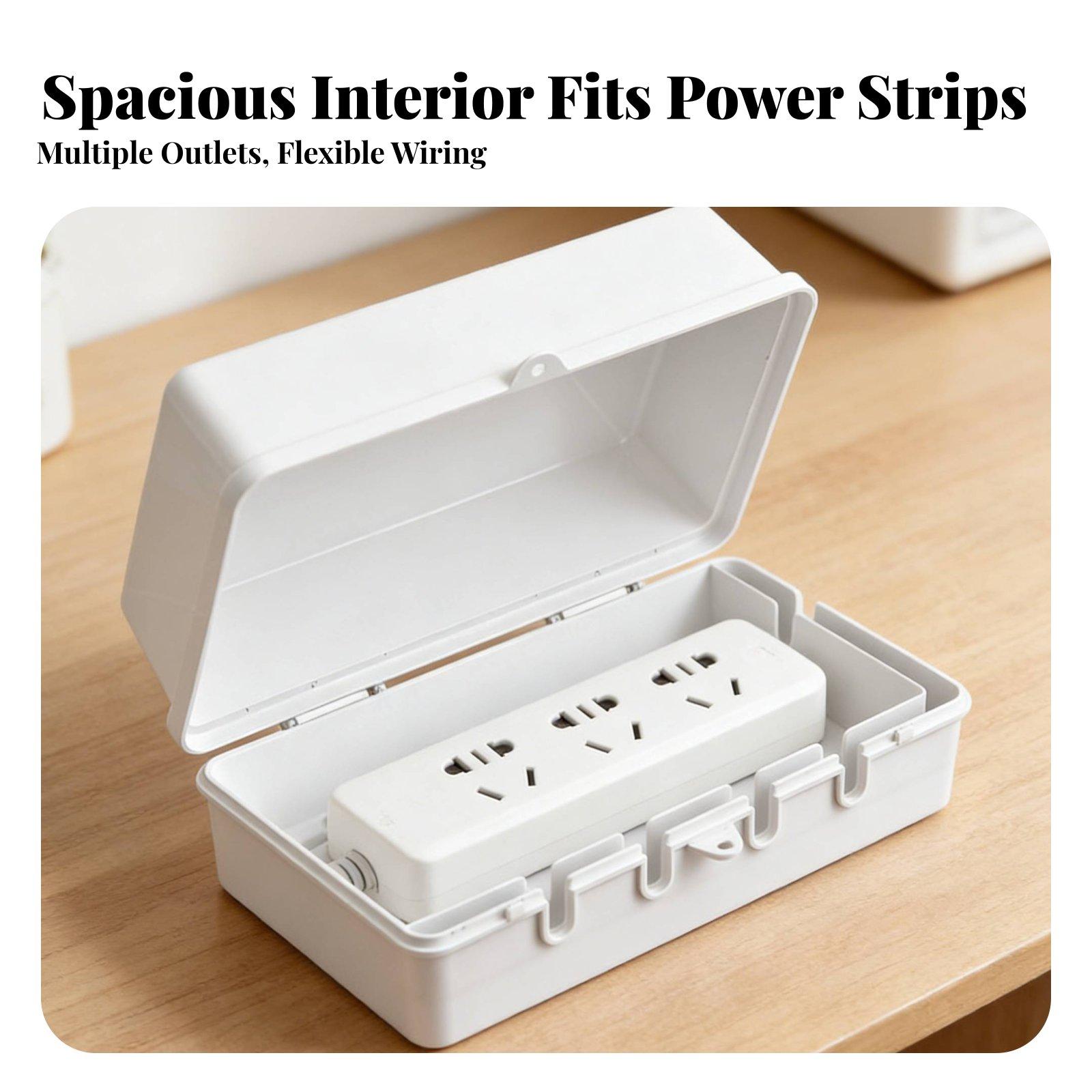 صندوق مقاوم للماء لشرائح الطاق - مراجعة Outdoor Power Strip With Cover وسعره