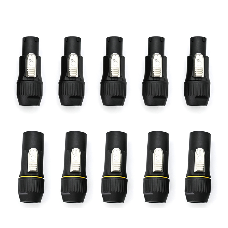 10 قطع من موصلات باوركون المقا - مراجعة Outdoor Power Socket With Lock وسعره