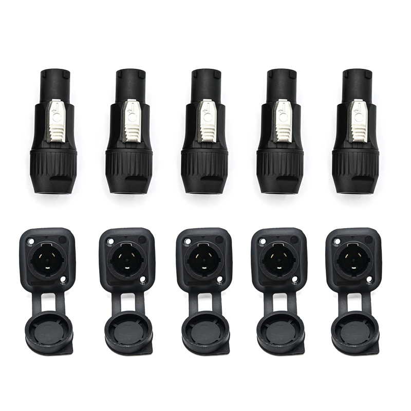 10 قطع من موصلات باوركون المقا - مراجعة Outdoor Power Socket With Lock وسعره