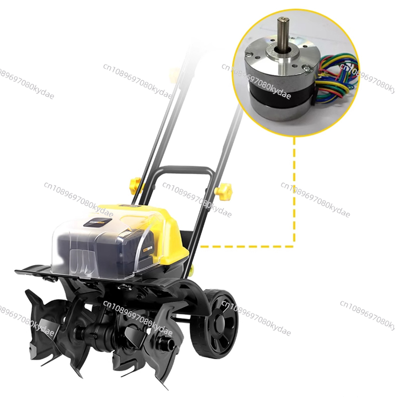 محراث دوار صغير يعمل ببطارية ل - مراجعة Garden Tiller Mini وسعره
