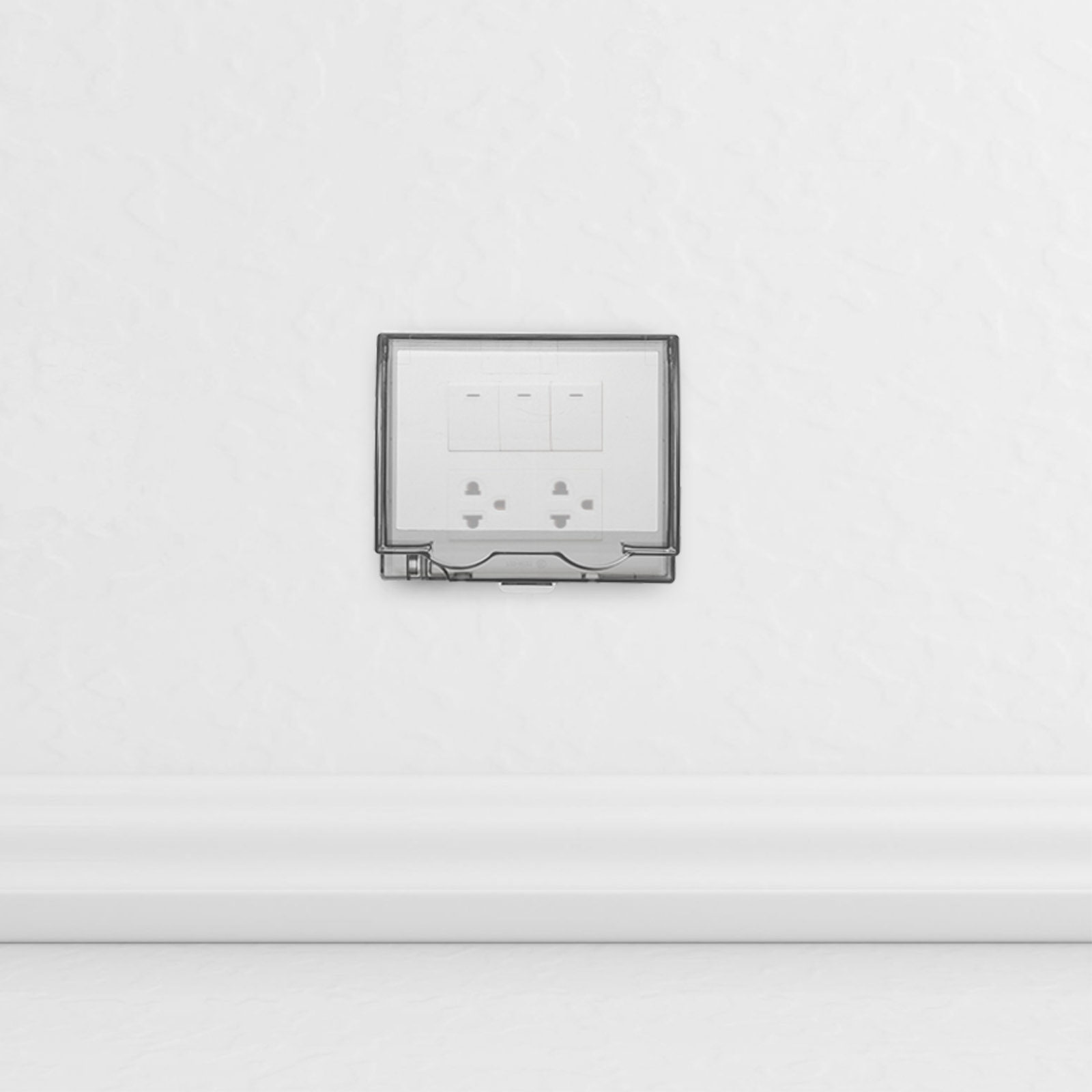 غطاء مقبس كهربائي لاصق مقاوم ل - مراجعة Outdoor Power Socket With Lock وسعره