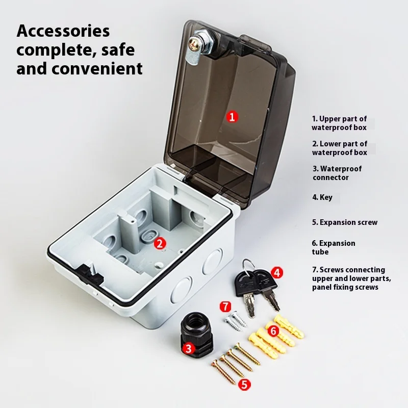 مقبس كهربائي خارجي من النوع 86 - مراجعة Outdoor Power Socket With Lock وسعره