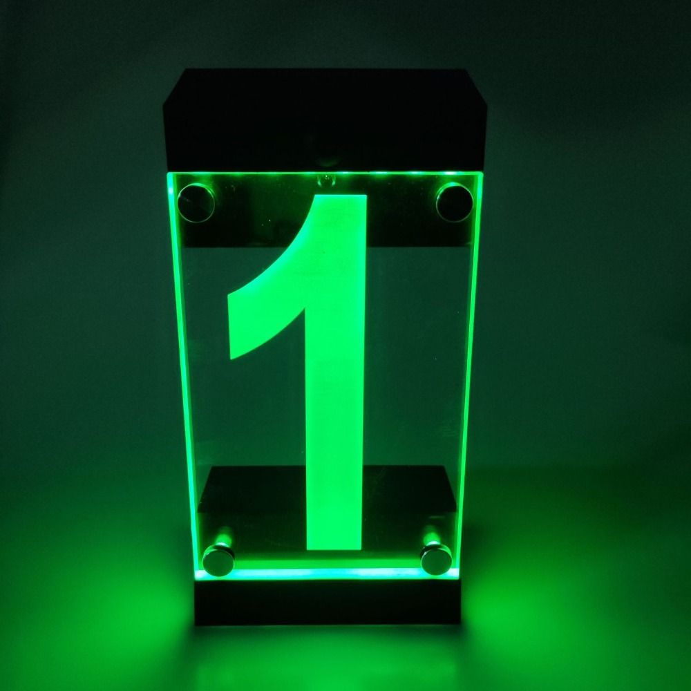 لافتة رقم المنزل تعمل بالطاقة  - مراجعة Outdoor Power Number وسعره