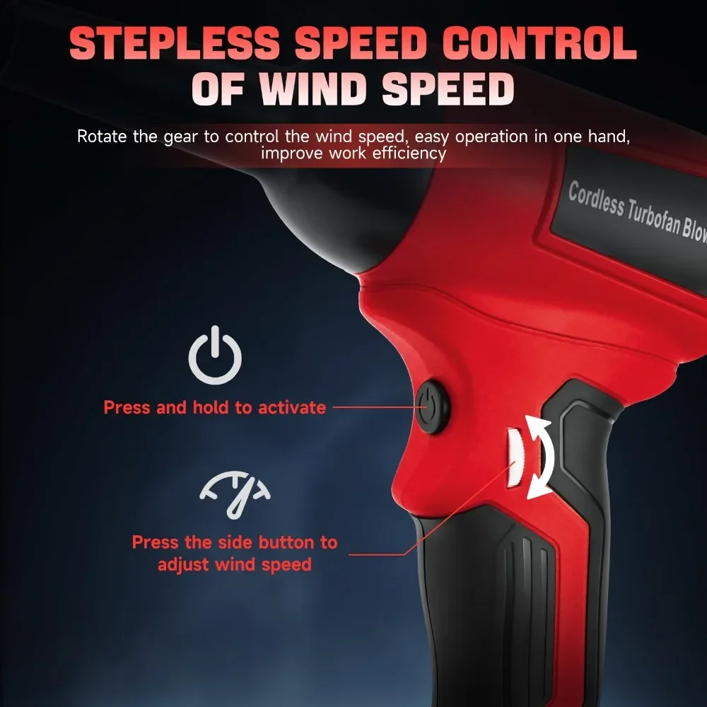 منفاخ توربو كهربائي لاسلكي منف - مراجعة Leaf Blower Cordless وسعره