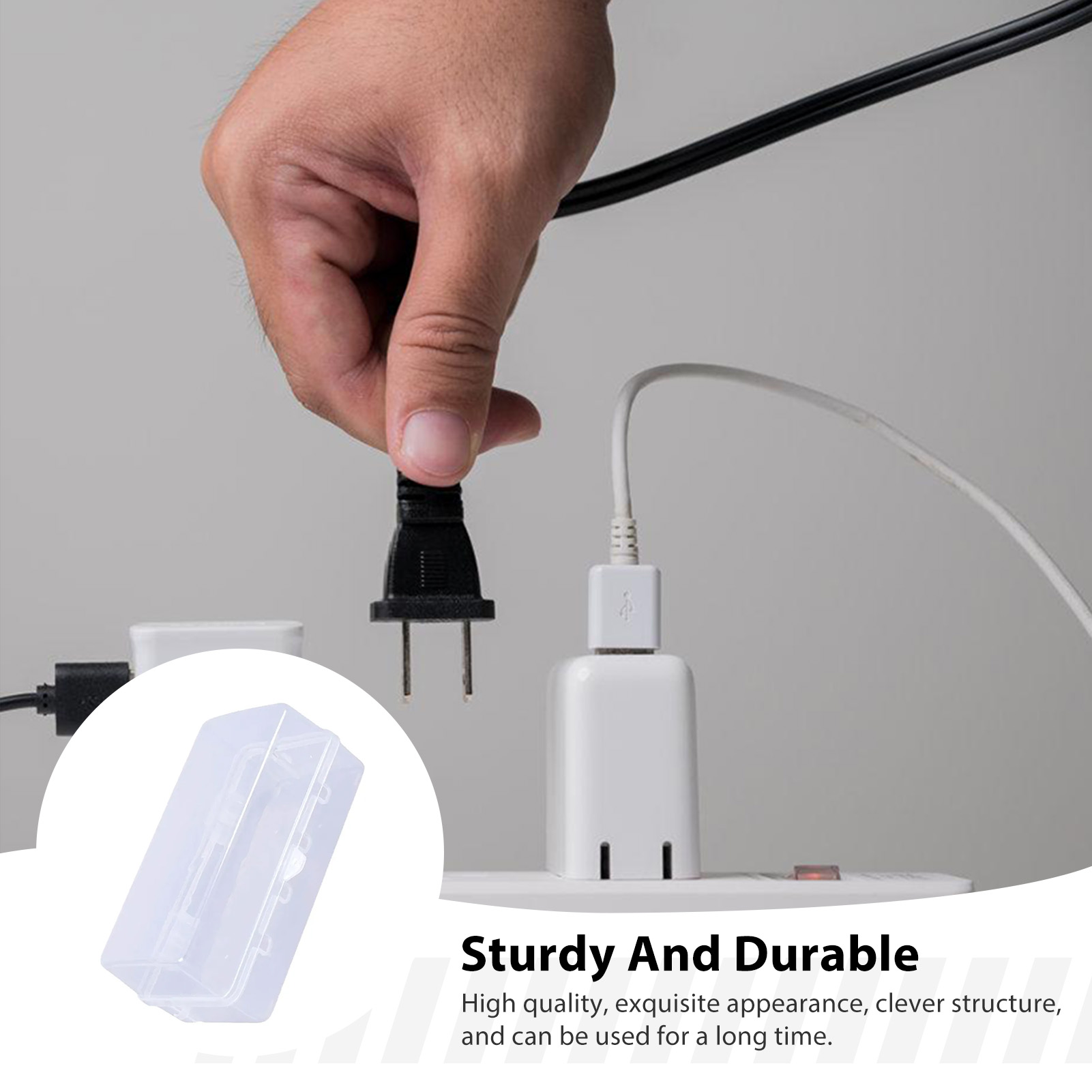 صناديق كهربائية مقاومة للماء،  - مراجعة Outdoor Power Strip With Cover وسعره