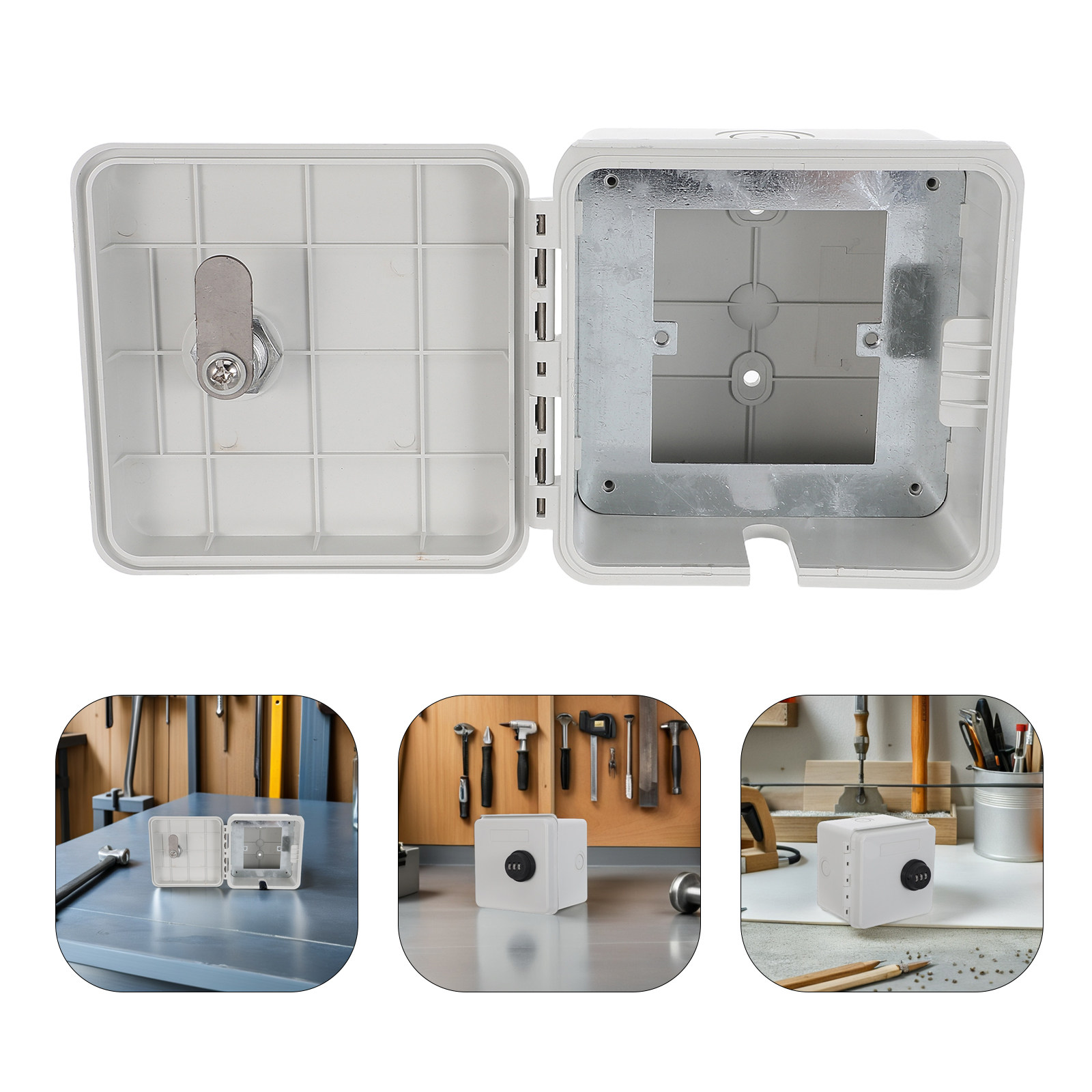 صندوق توصيل كهربائي مقاوم للما - مراجعة Outdoor Power Socket With Lock وسعره