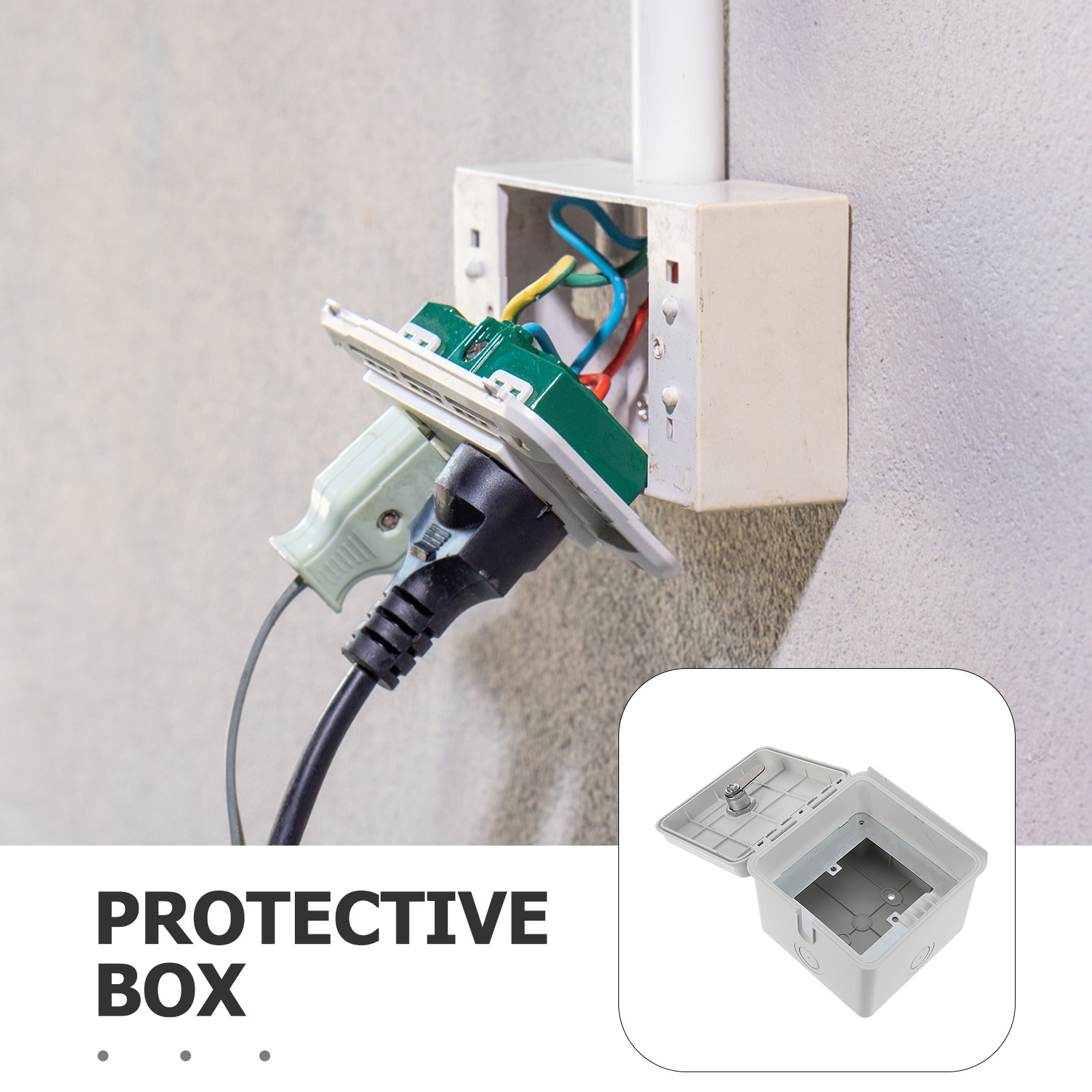 صندوق توصيل كهربائي مقاوم للما - مراجعة Outdoor Power Socket With Lock وسعره