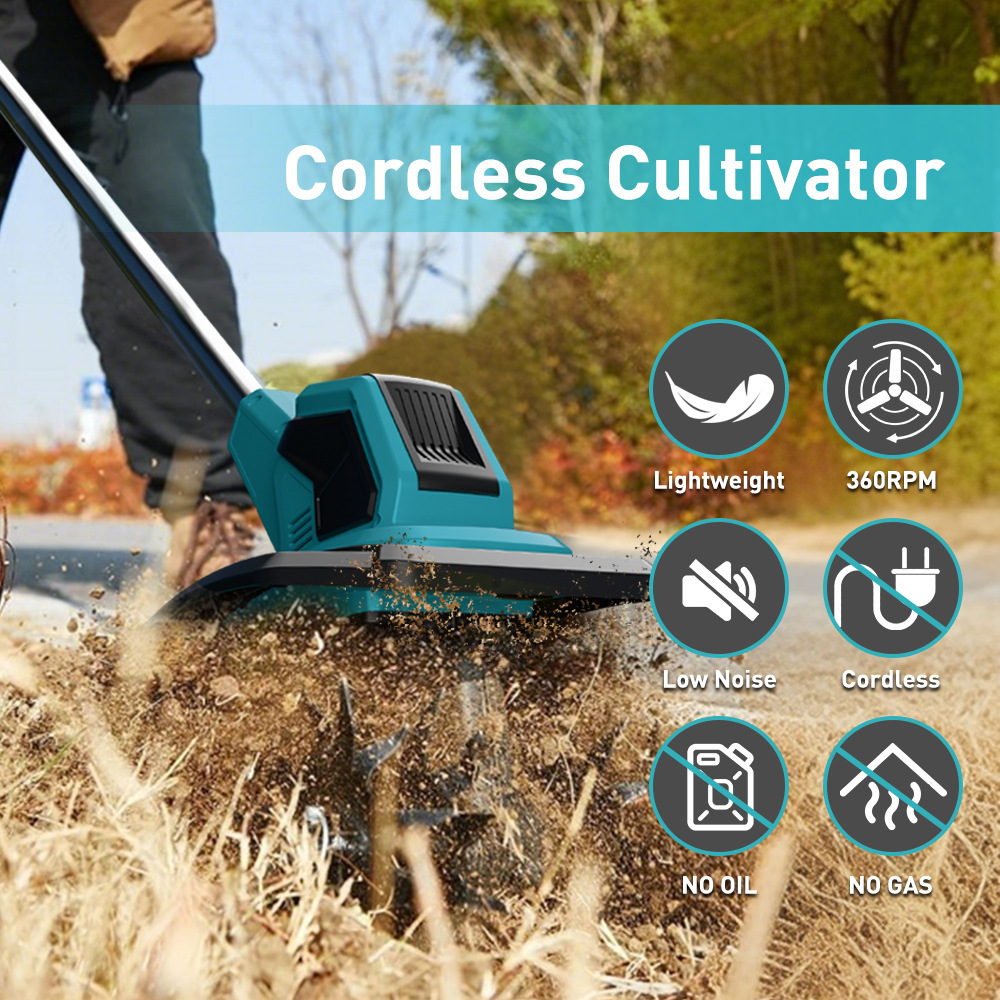 محراث كهربائي محمول عالي القدر - مراجعة Garden Tiller Mini وسعره