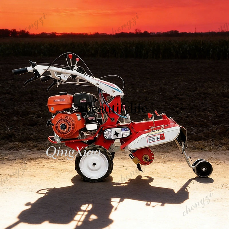 محراث دوار أمامي صغير متعدد ال - مراجعة Garden Tiller Mini وسعره