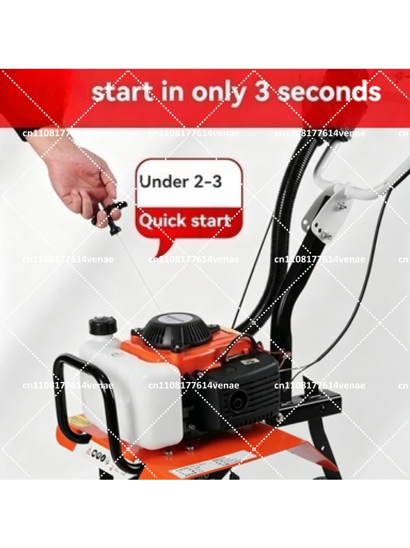 محراث صغير للحدائق، آلة تفكيك  - مراجعة Garden Tiller Mini وسعره