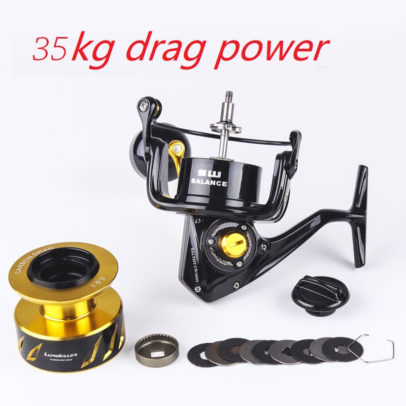 بكرة صيد معدنية بالكامل من لور - مراجعة Outdoor Power Reel وسعره