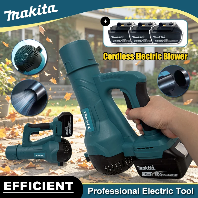 منفاخ هواء لاسلكي بدون فرشاة م - مراجعة Leaf Blower Cordless وسعره