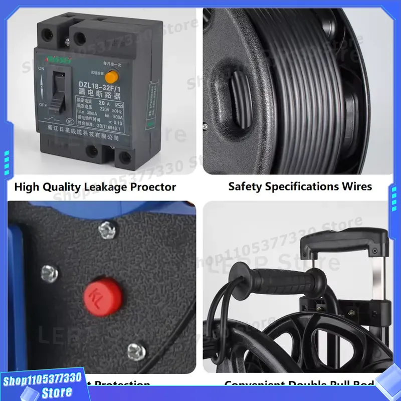 كابل تمديد كهربائي شديد التحمل - مراجعة Outdoor Power Reel وسعره