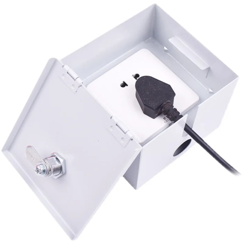 صندوق كهربائي خارجي مقاوم للما - مراجعة Outdoor Power Socket With Lock وسعره