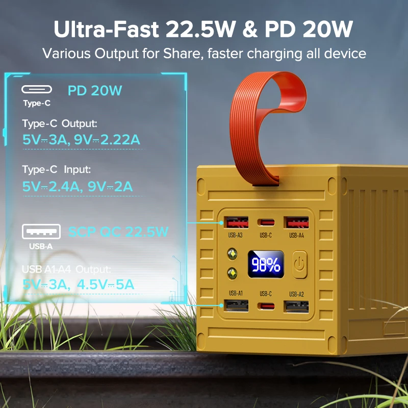 باور بانك 60000 مللي أمبير في  - مراجعة Xiaomi Outdoor Power Supply وسعره